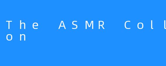 ASMR Collection：给你一份全新宁静